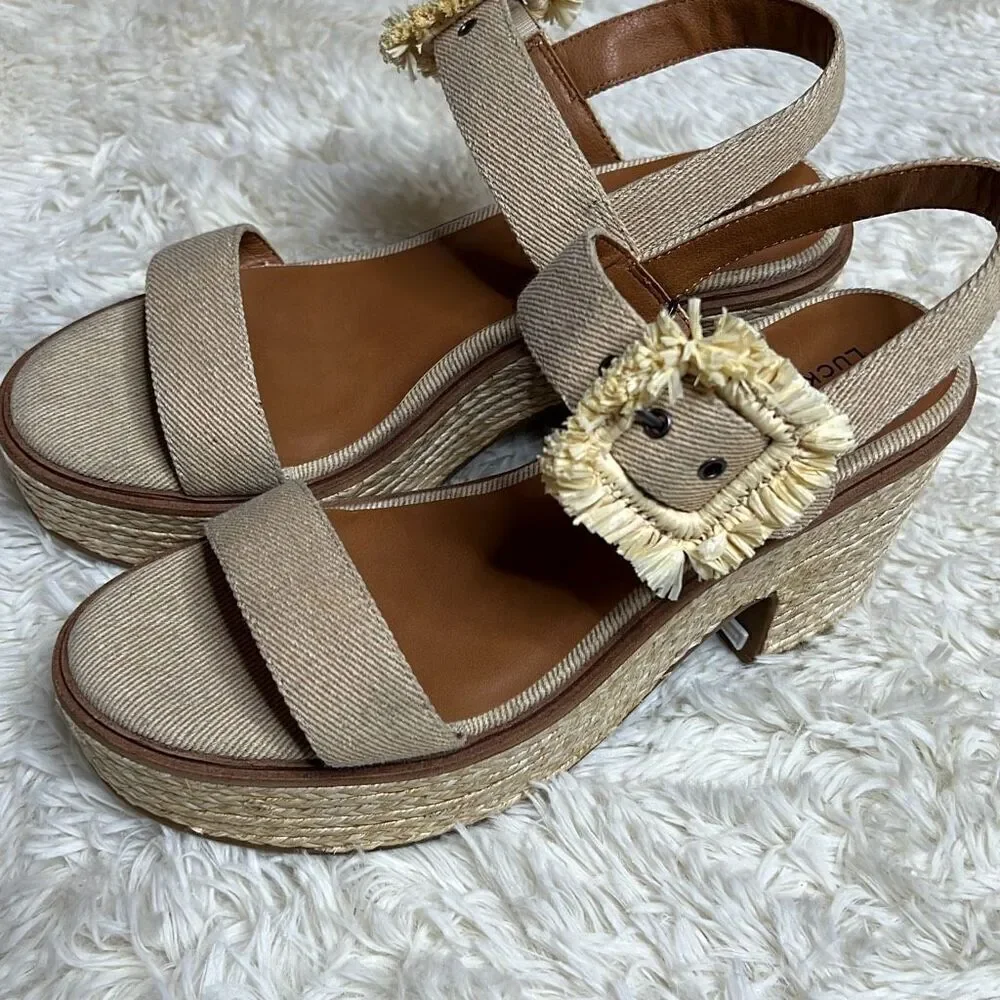 Lucky brand YIDRIS ESPADRILLE PLATFORM SANDAL